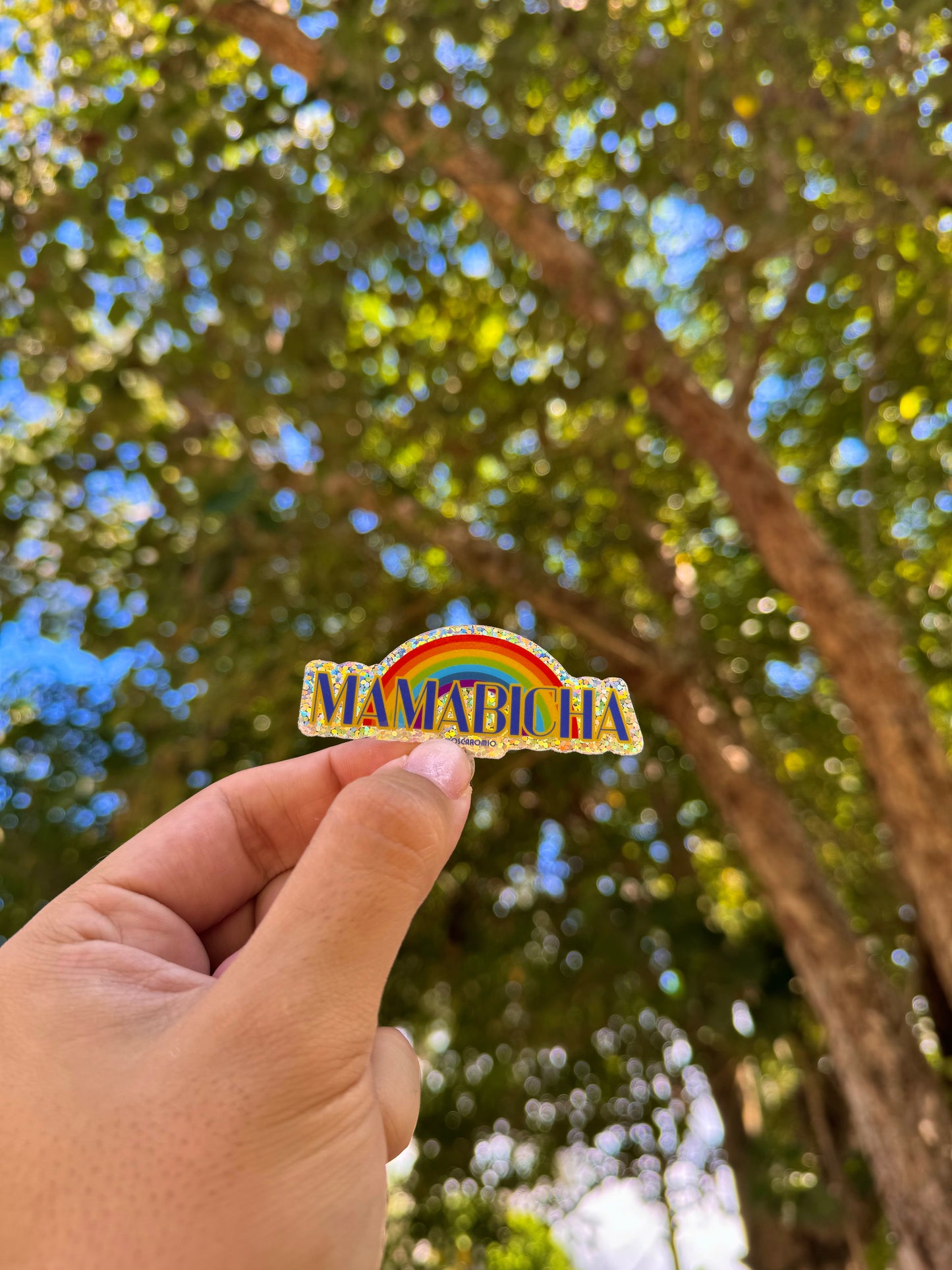 Mamabicha - Glitter Sticker