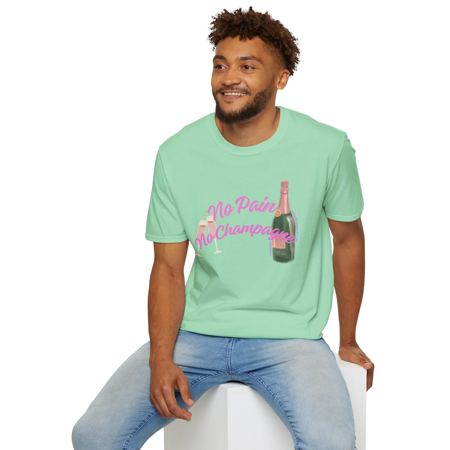 No Pain, No Champagne X @BoomCondadoCycling - T-Shirt COLLAB