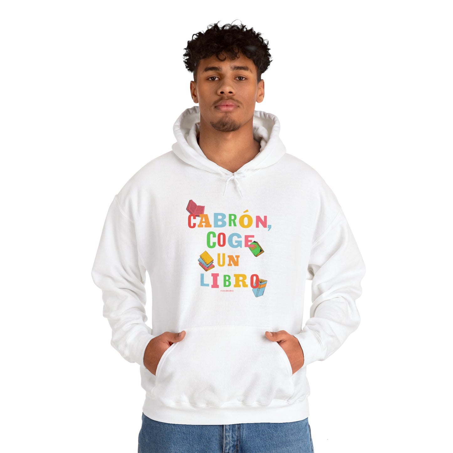 Cabrón, coge un libro - Hoodie