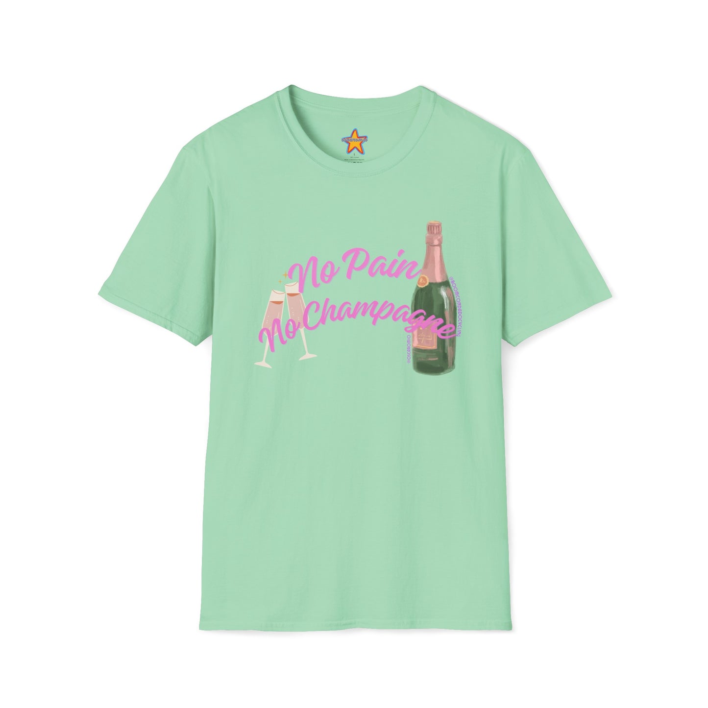 No Pain, No Champagne X @BoomCondadoCycling - T-Shirt COLLAB