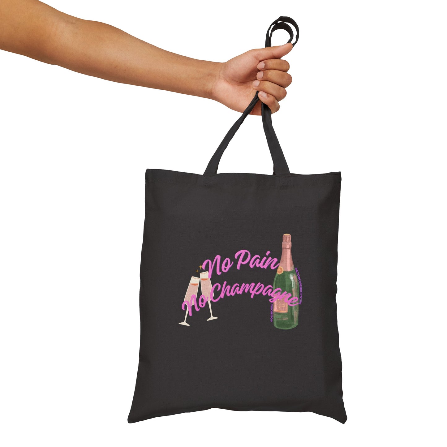 No Pain, No Champagne X @BoomCondadoCycling -  Tote Bag COLLAB