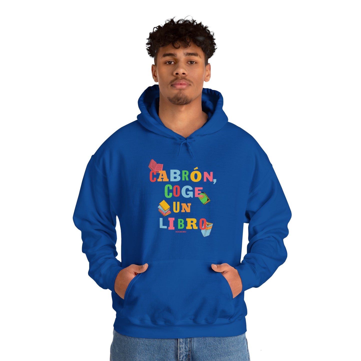 Cabrón, coge un libro - Hoodie