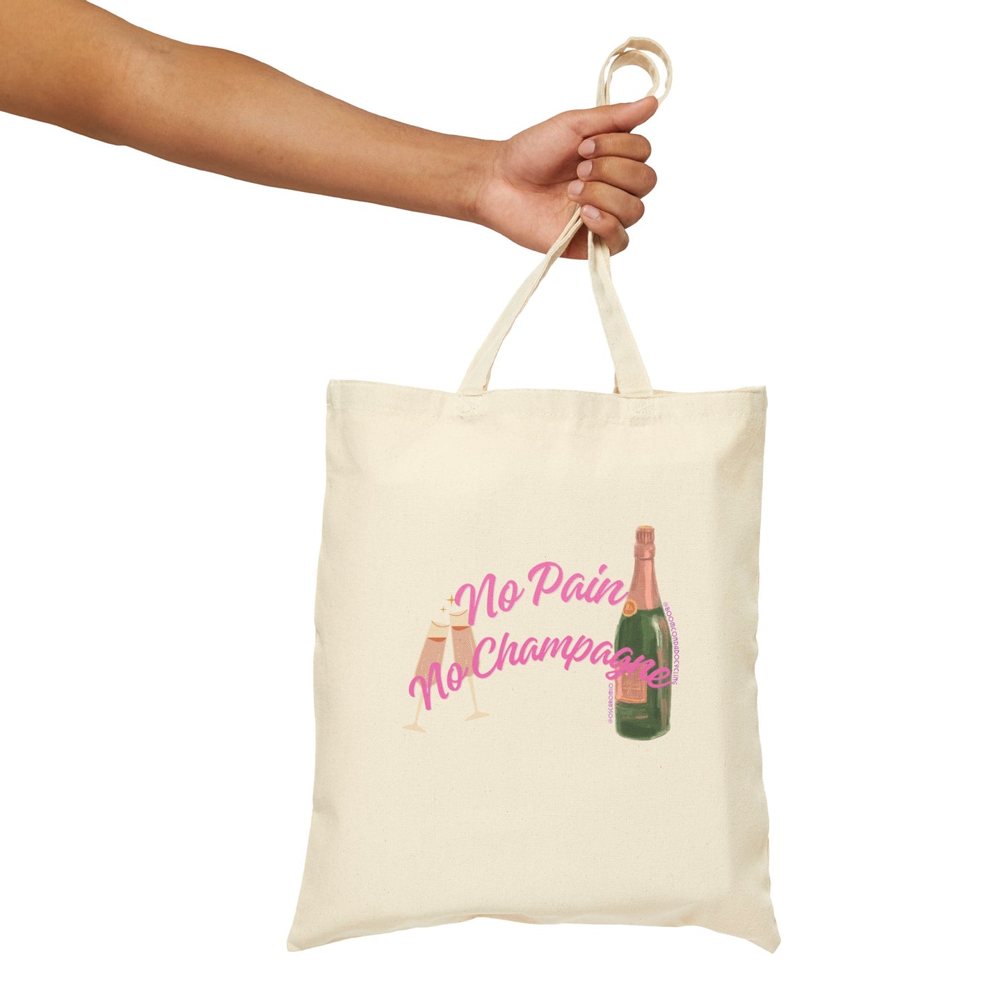 No Pain, No Champagne X @BoomCondadoCycling -  Tote Bag COLLAB