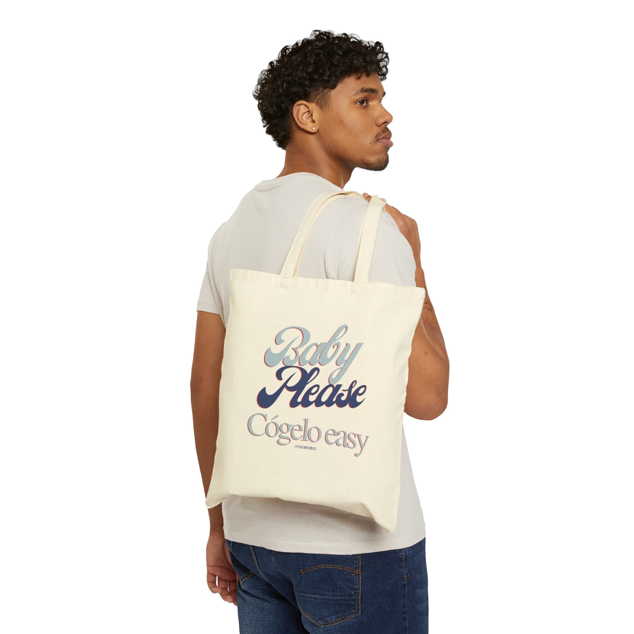 Baby please, cógelo easy - Tote Bag – OSCAROMIO
