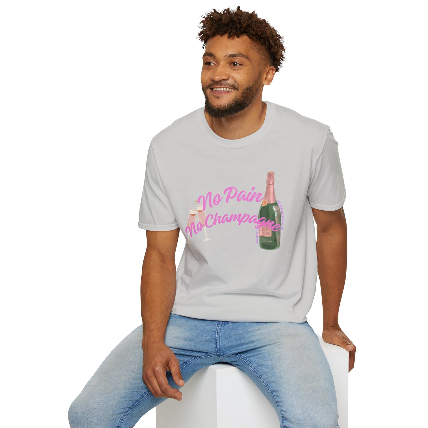 No Pain, No Champagne X @BoomCondadoCycling - T-Shirt COLLAB