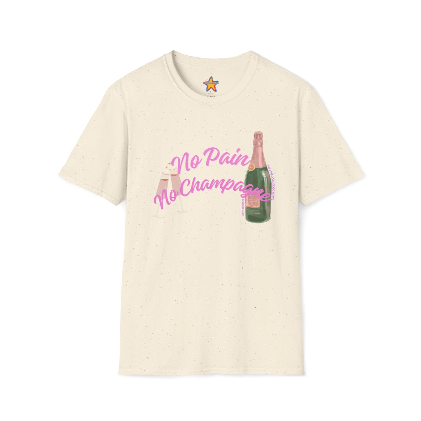 No Pain, No Champagne X @BoomCondadoCycling - T-Shirt COLLAB