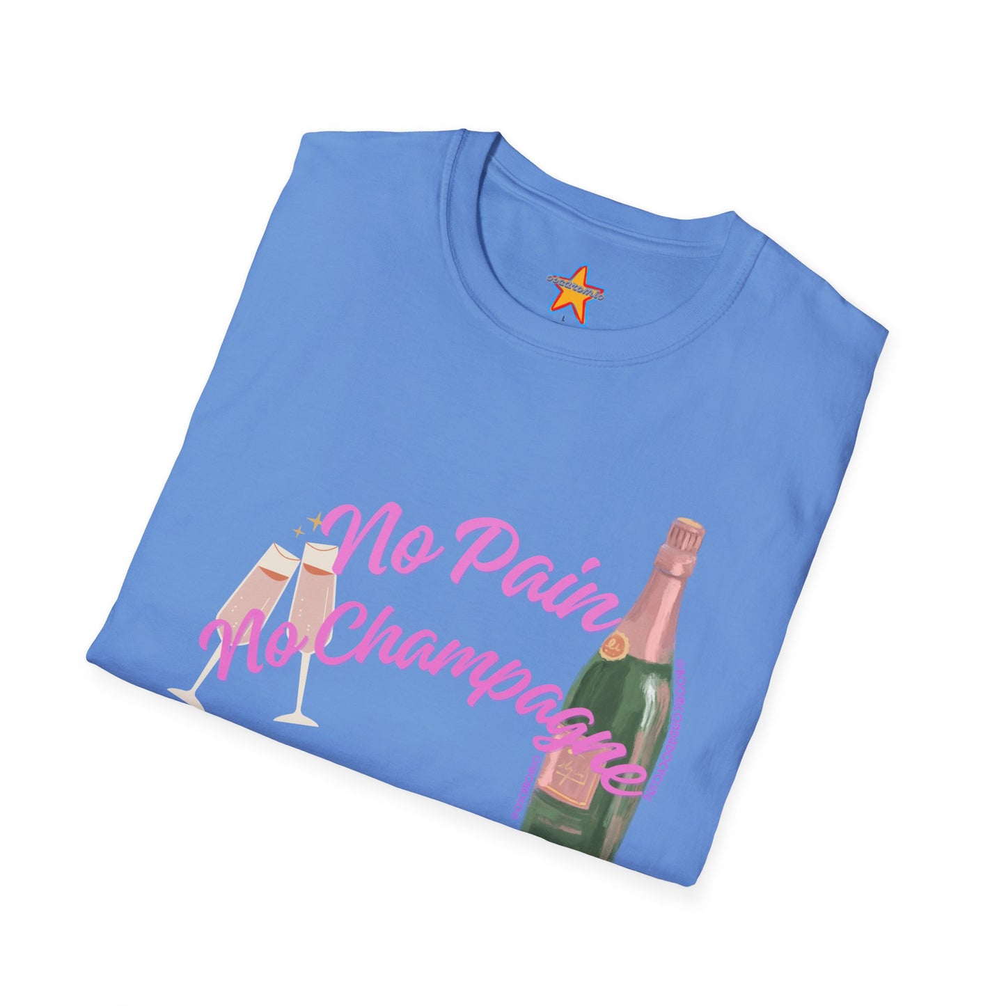 No Pain, No Champagne X @BoomCondadoCycling - T-Shirt COLLAB