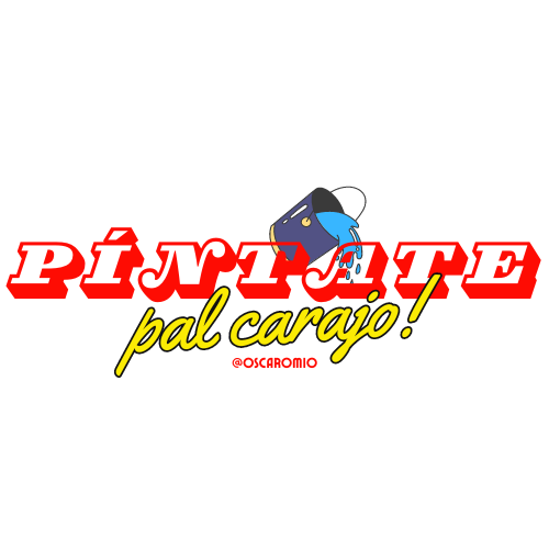 Píntate pal carajo - Matte Sticker